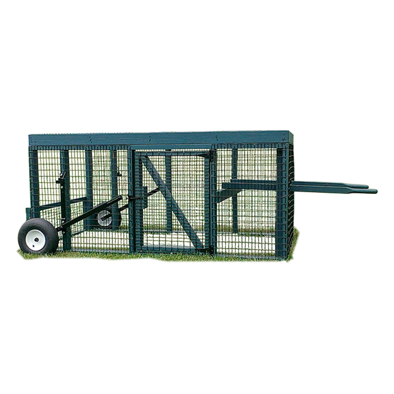 Hen House Collection Chicken Run with Wire Top - Multiple Sizes