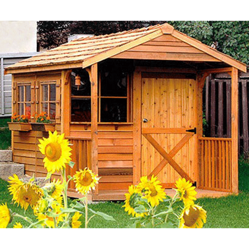 CedarShed Clubhouse Playhouse front 1
