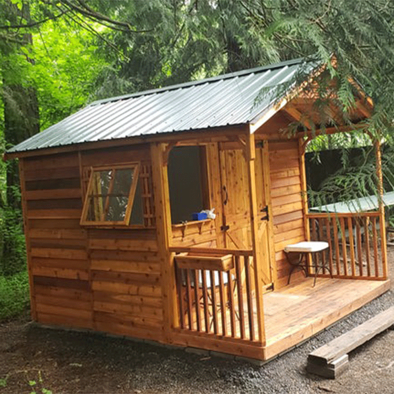 CedarShed Clubhouse Playhouse side