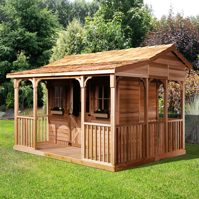 CedarShed CookHouse front and side