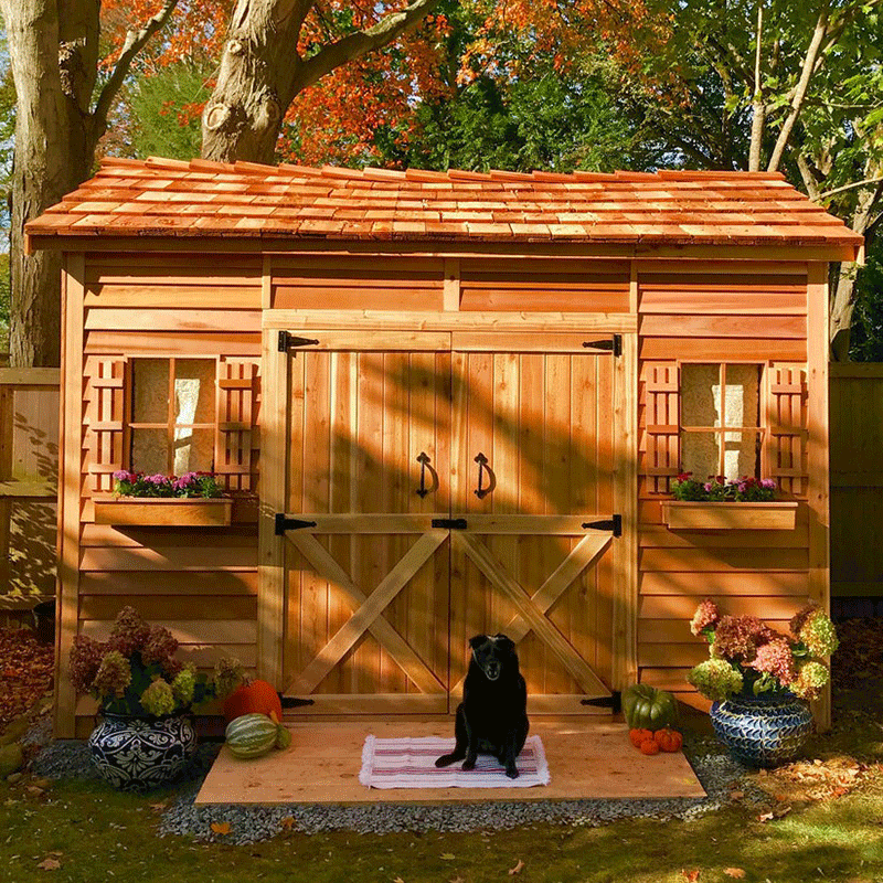 CedarShed Longhouse front 7