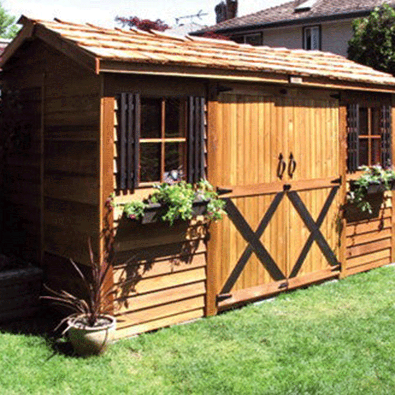CedarShed Longhouse side 3