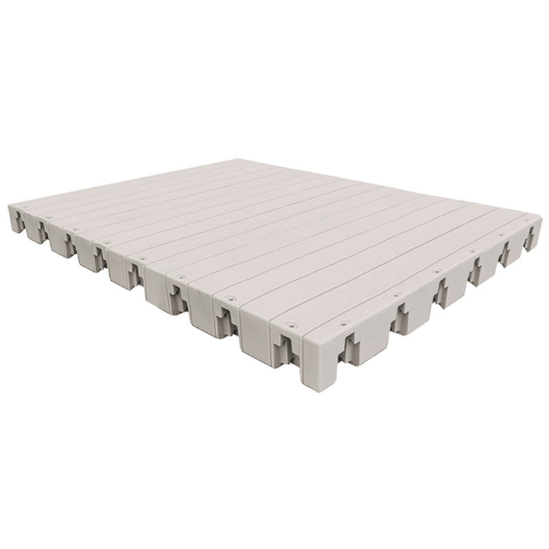 Connect-A-Dock L-Shaped Dock Bundle 1000 Series Model LPK1014 large float section large platform