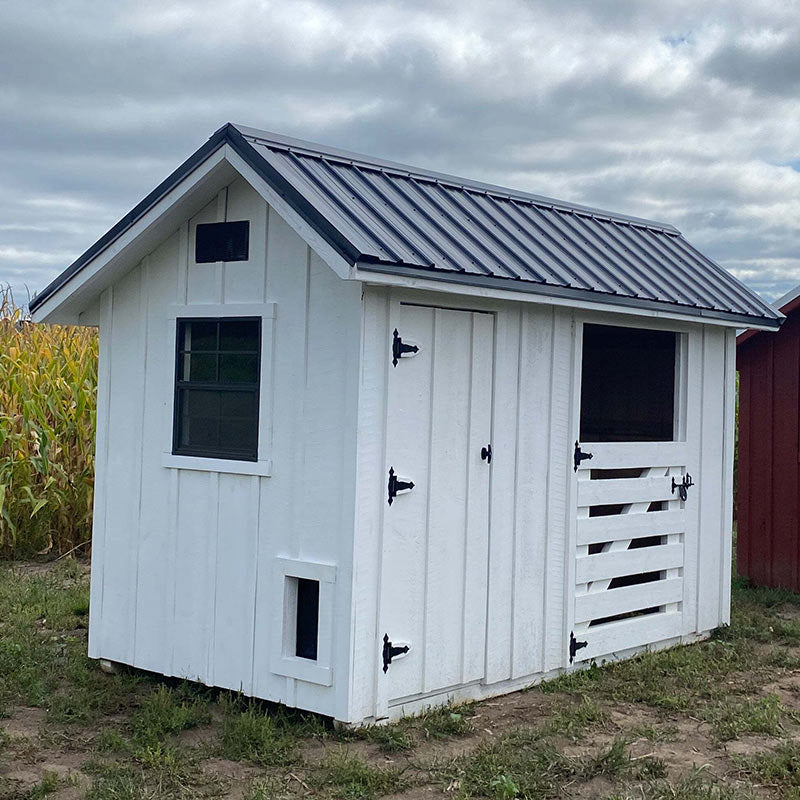 Driftless Outdoors Country Combo 6 x 12' white side and front