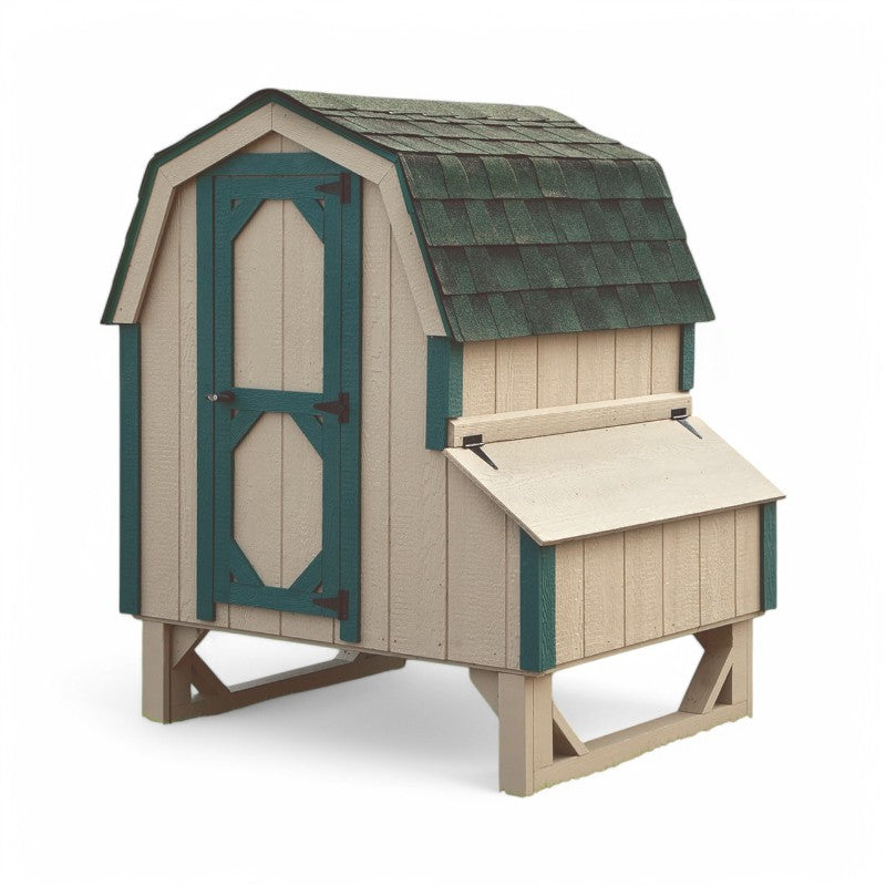 Hen House Collection Dutch Chicken Coop 4 x 4' D44 LP front