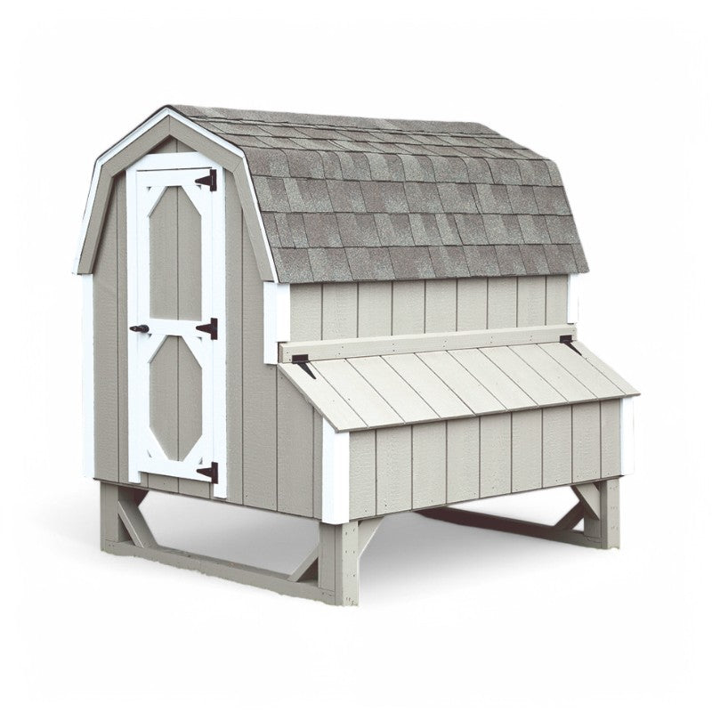 Hen House Collection Dutch Chicken Coop 4 x 6' D46 LP front