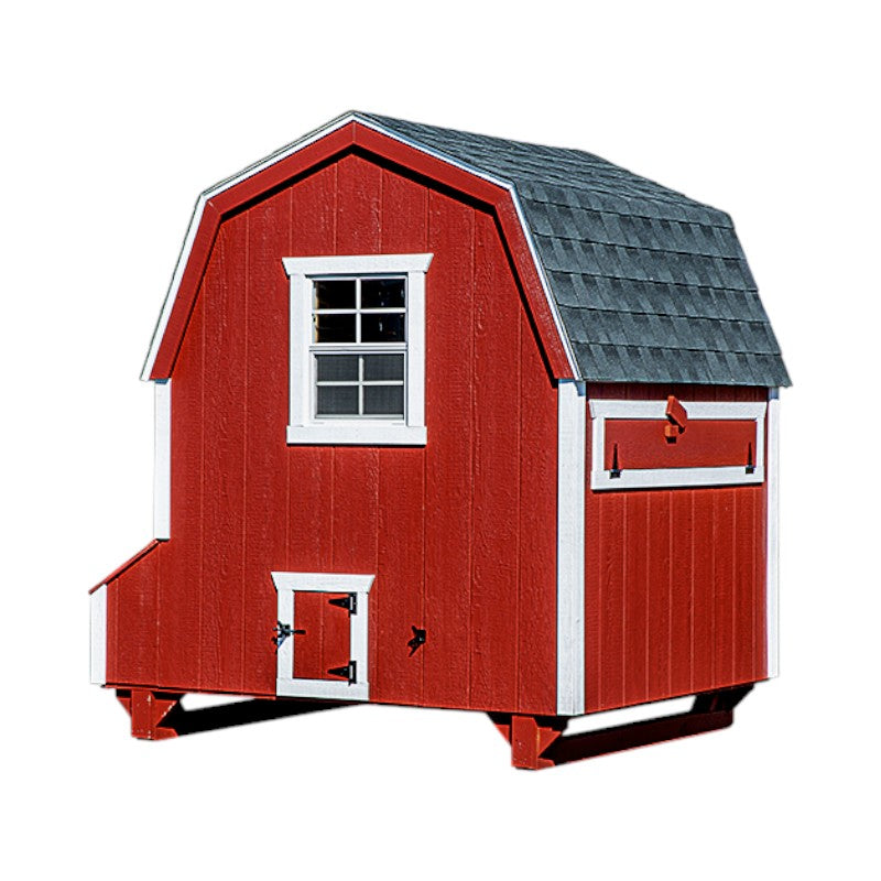 Hen House Collection Dutch Chicken Coop 6 x 6' D66 chicken door