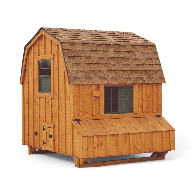 Hen House Collection Dutch Chicken Coop 6 x 6' D66 outdoor egg access