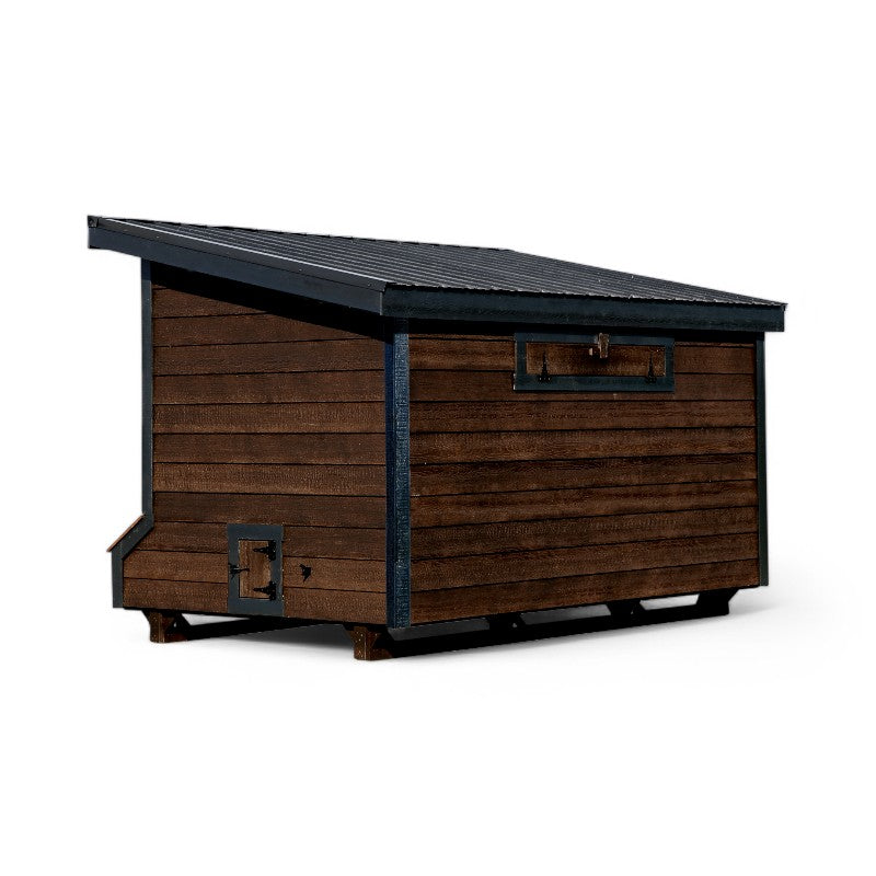 Hen House Collection Lean To Chicken Coop 7 x 12' L712 back