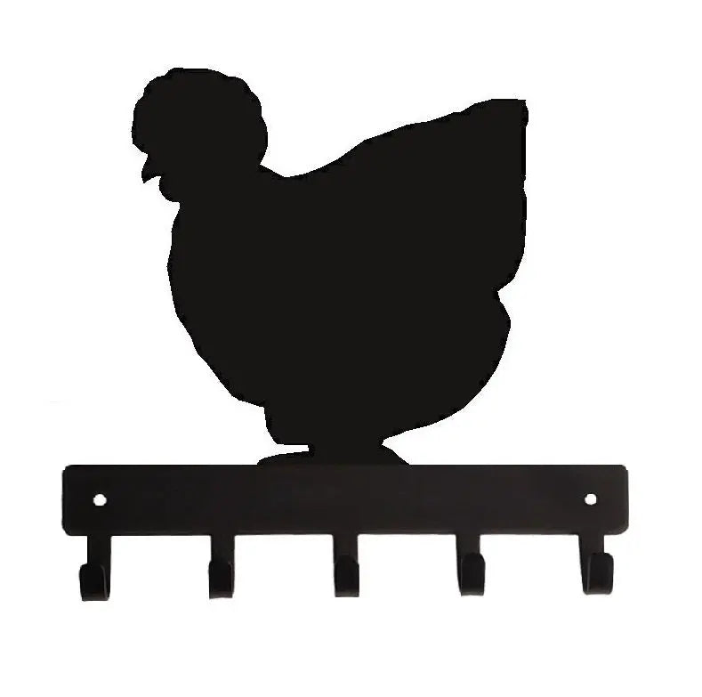 The Metal Peddler Silkie Chicken #2 - Key Rack