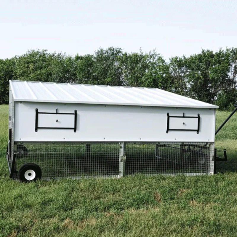 Egg Cart'n Homesteader Chicken Tractor 20-25 Hens back