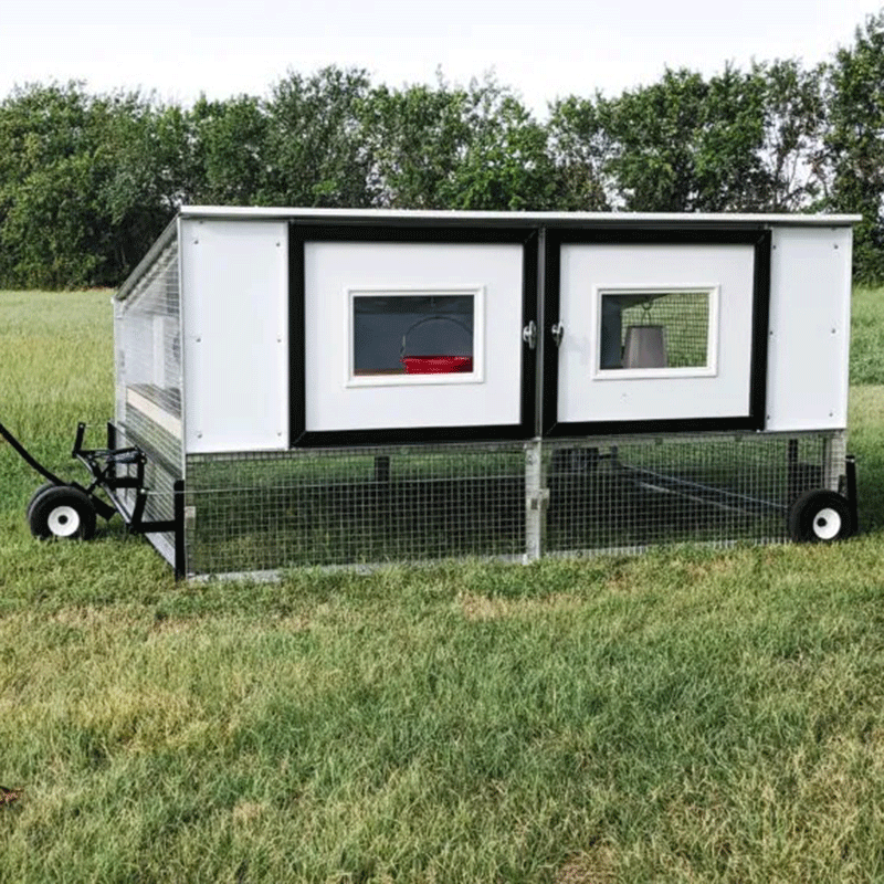 Egg Cart'n Homesteader Chicken Tractor 20-25 Hens front