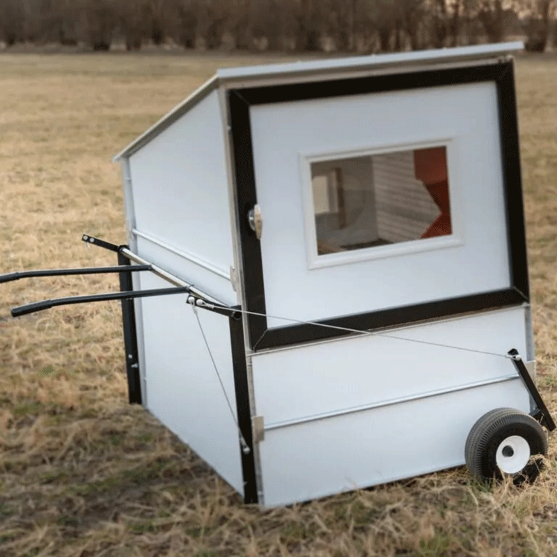 Egg Cart'n The Mini Chicken Tractor 4-5 Hens side