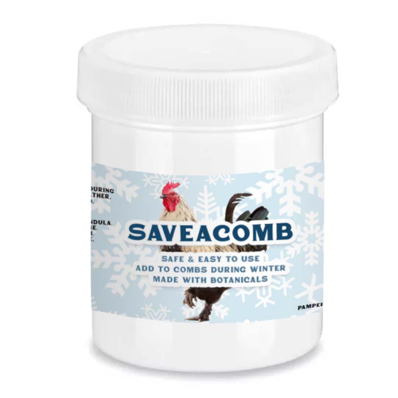 Pampered Chicken Mama Saveacomb - Herbal Winter Care For Combs & Wattles