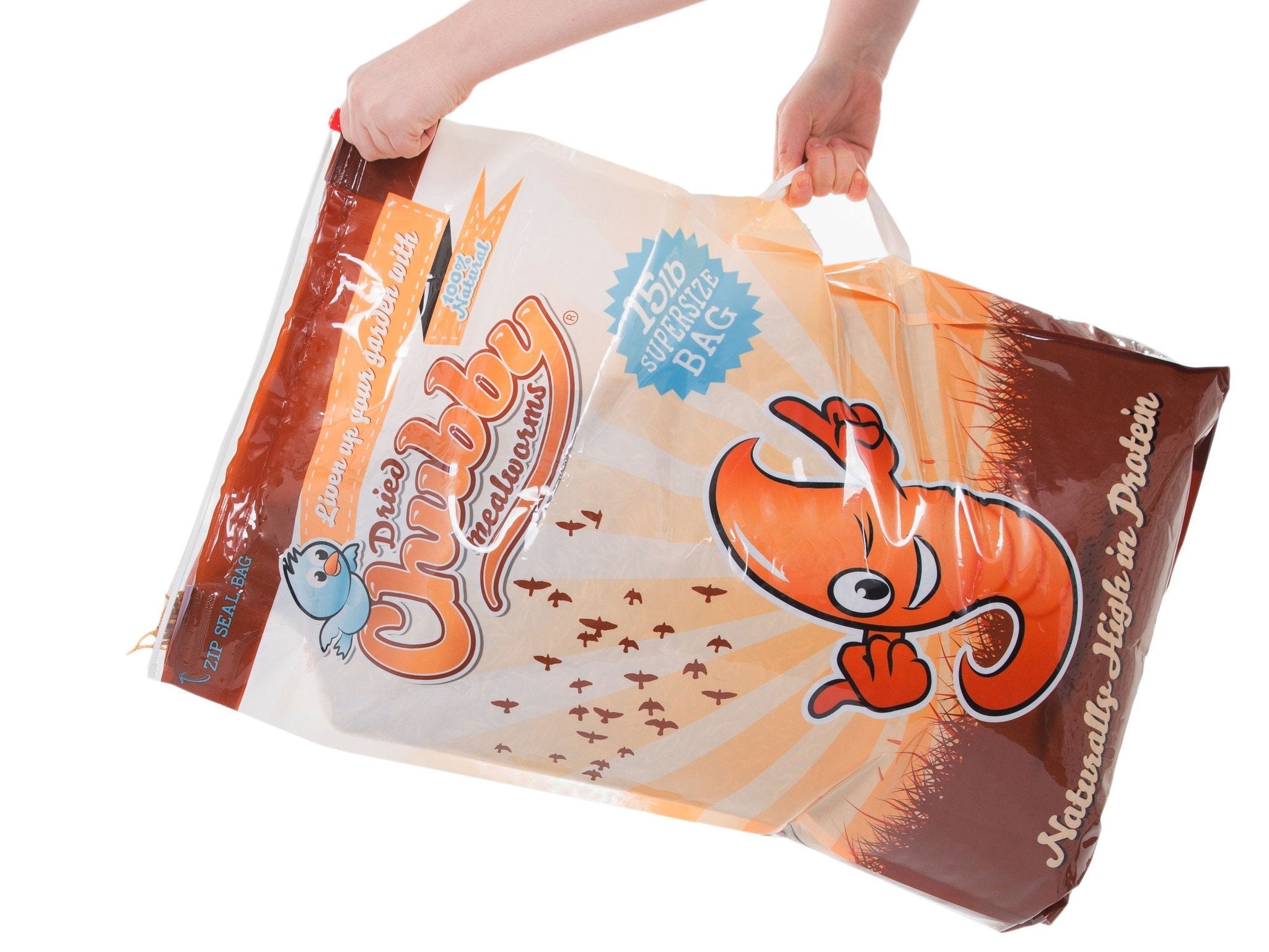 Chubby Dried Mealworms 30Lbs