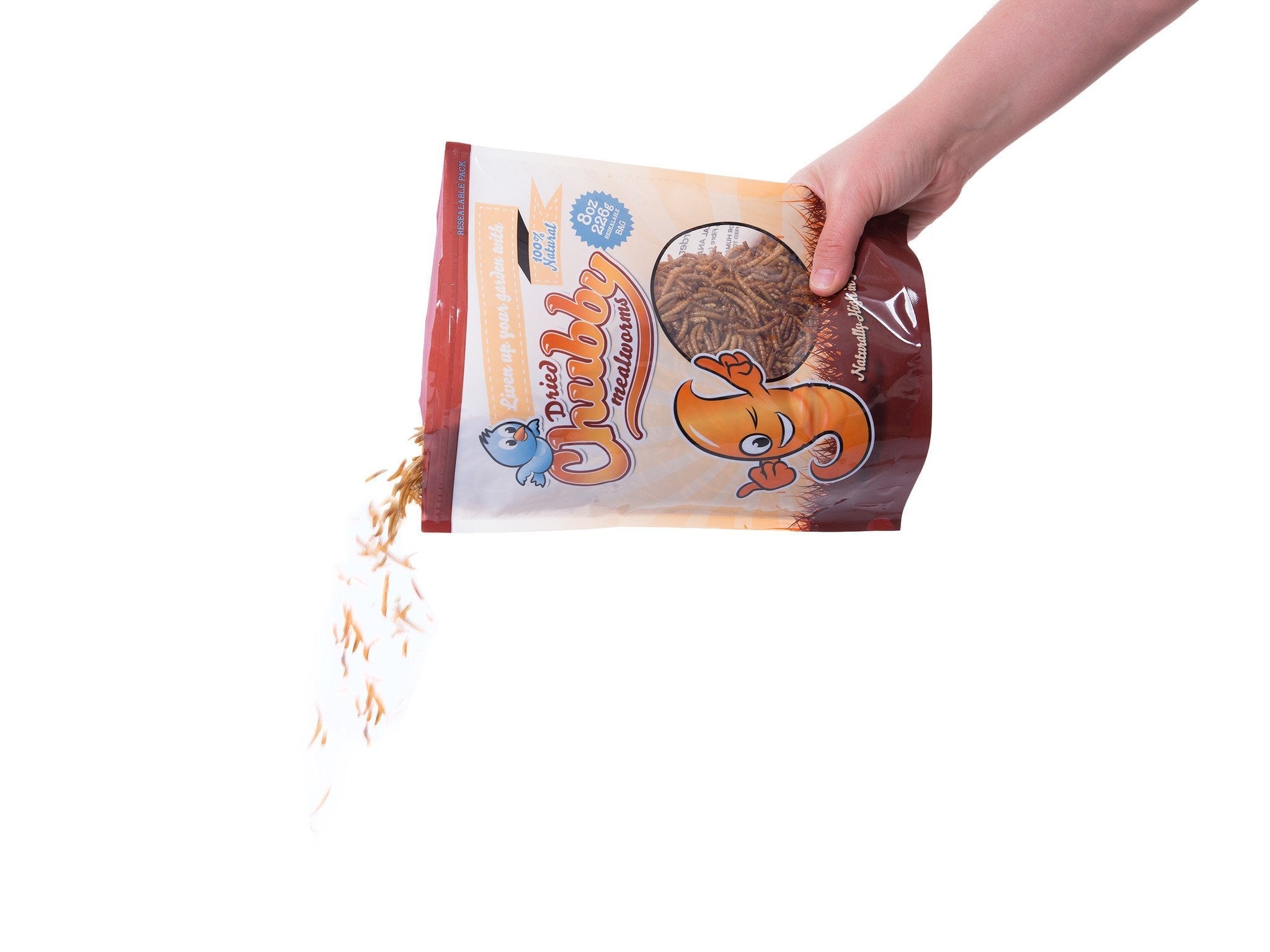 Chubby Dried Mealworms 2Lbs