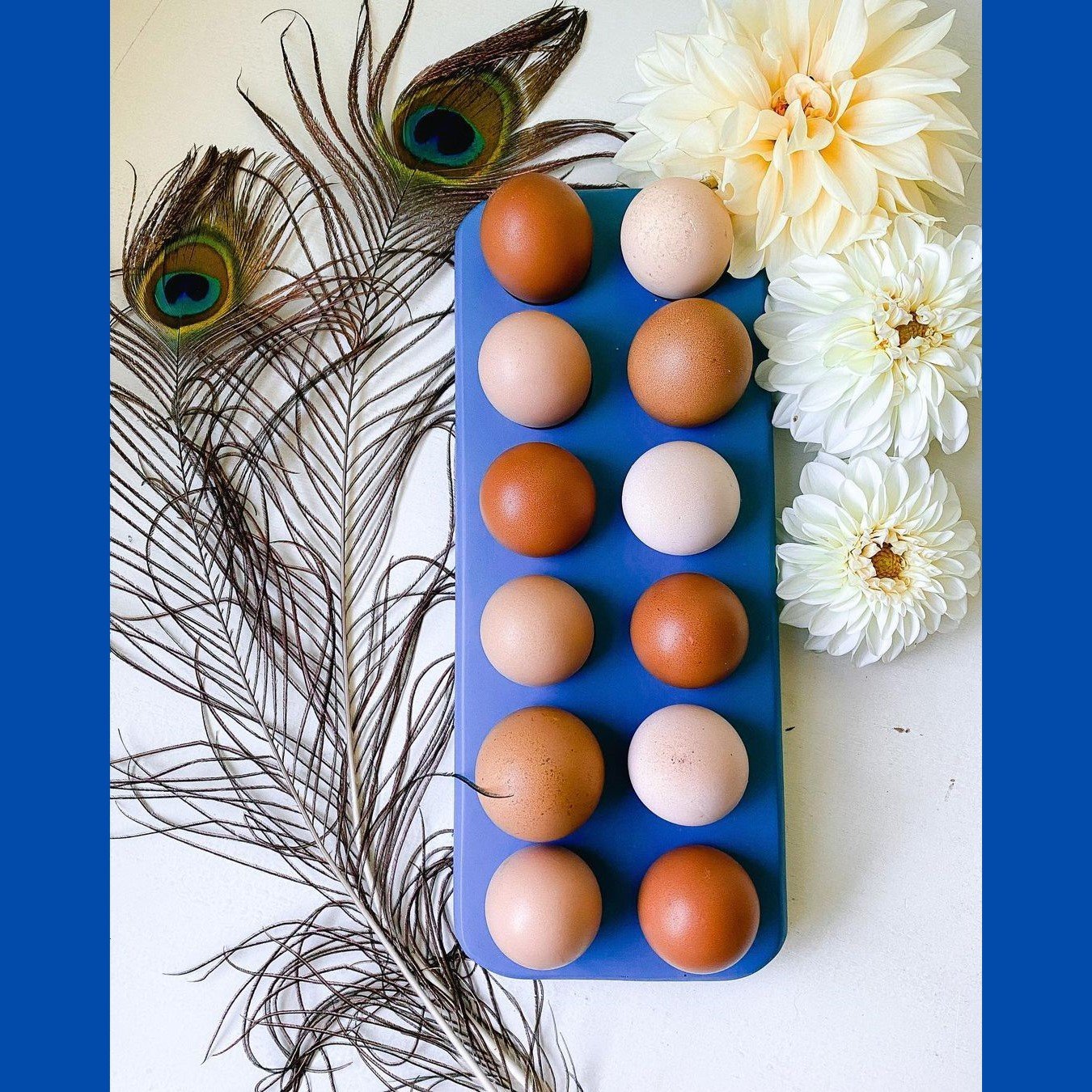 Henlay Wooden Egg Storage Tray