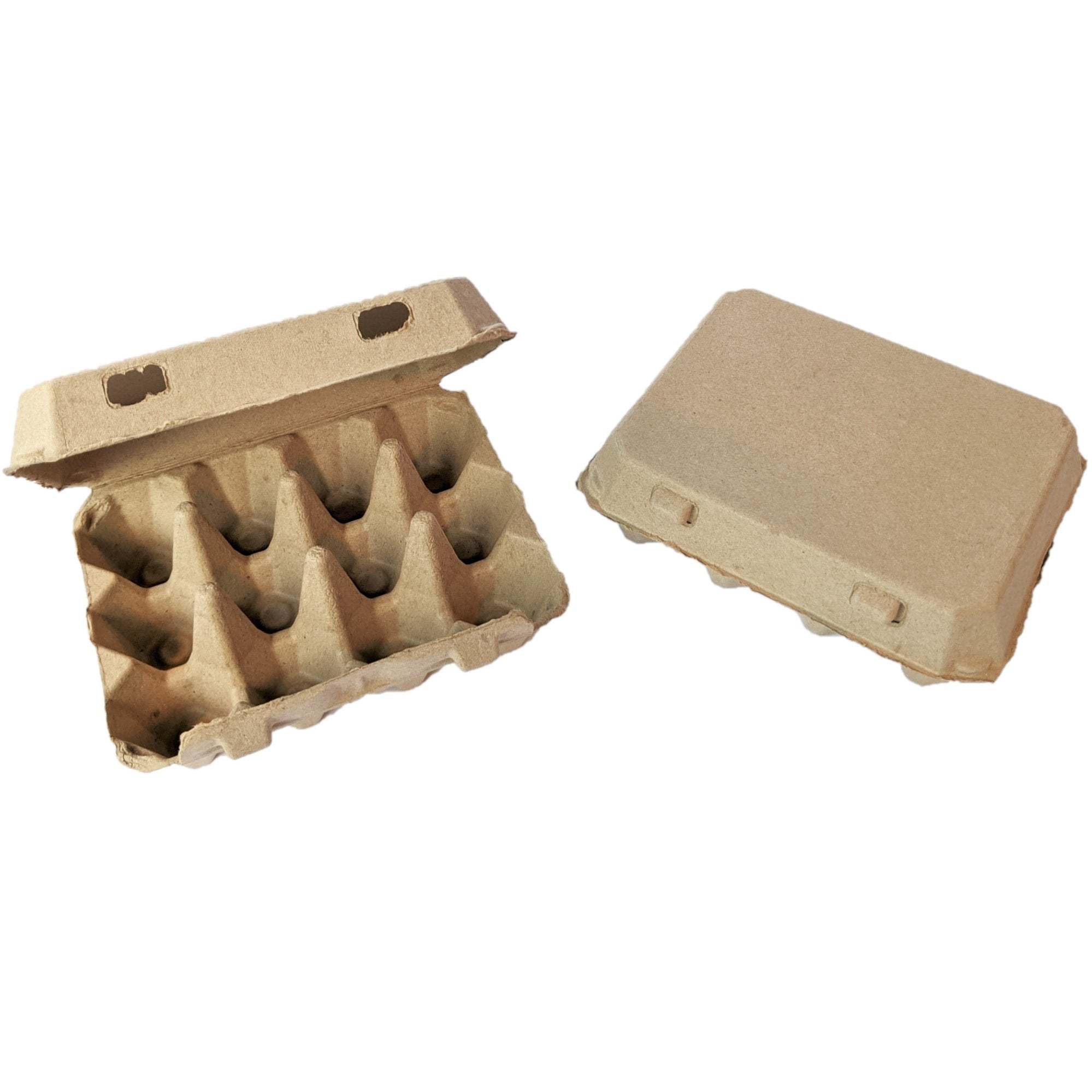 Henlay Vintage Blank Egg Cartons Tan or White