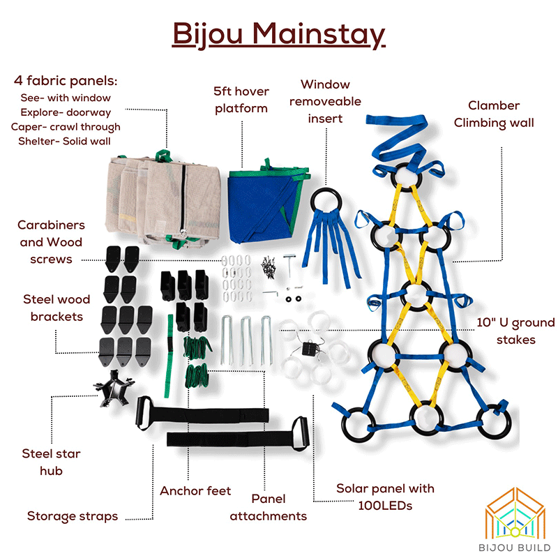 Bijou Build Mainstay Collapsible Play System