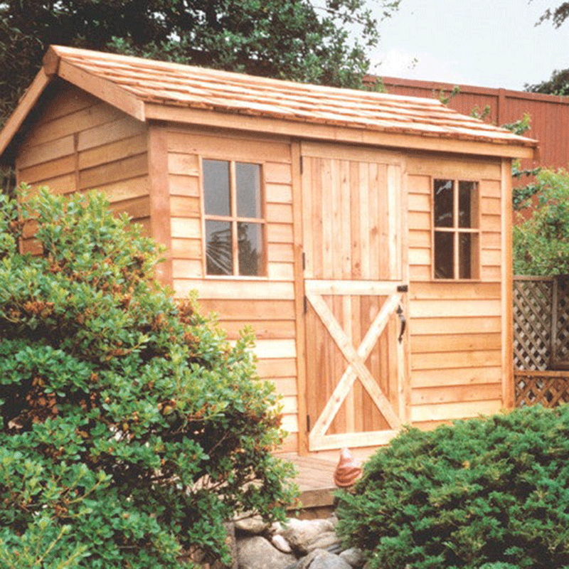 CedarShed Cabana Pool Side Storage Shed