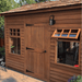 CedarShed Haida outside window open