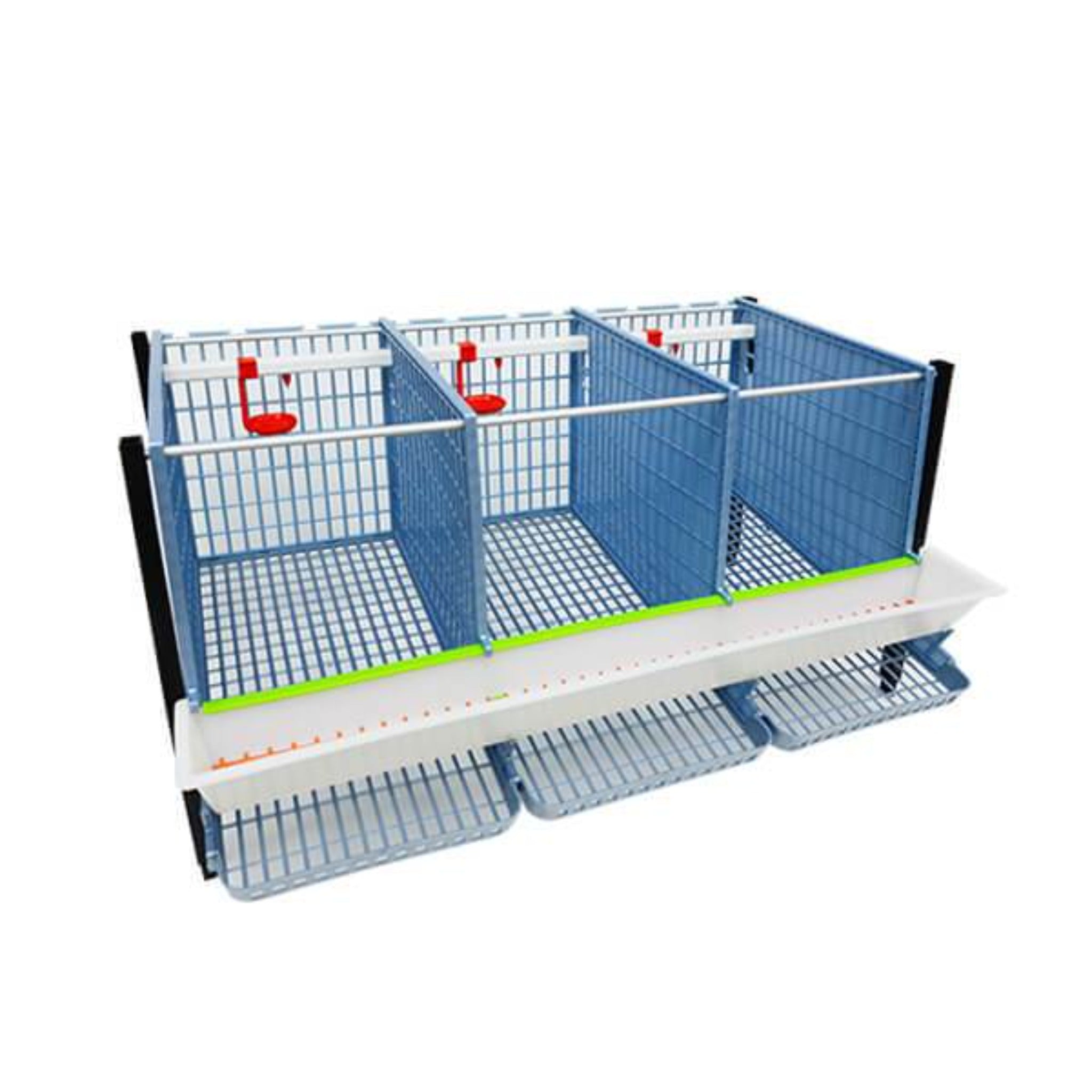 Cimuka Chicken Cage Breeding Pen - 3 Layer H: 15" - TYK40-03-3K