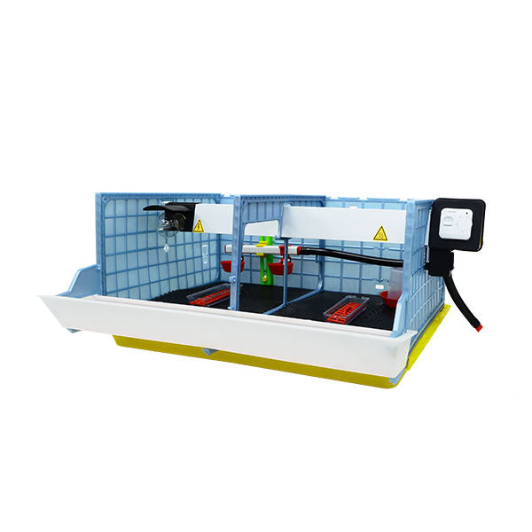 Cimuka Chick Brooder - 2 Section H:9.5"