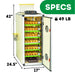 Cimuka CT180 SH - Egg Incubator - Setter & Hatcher dimensions