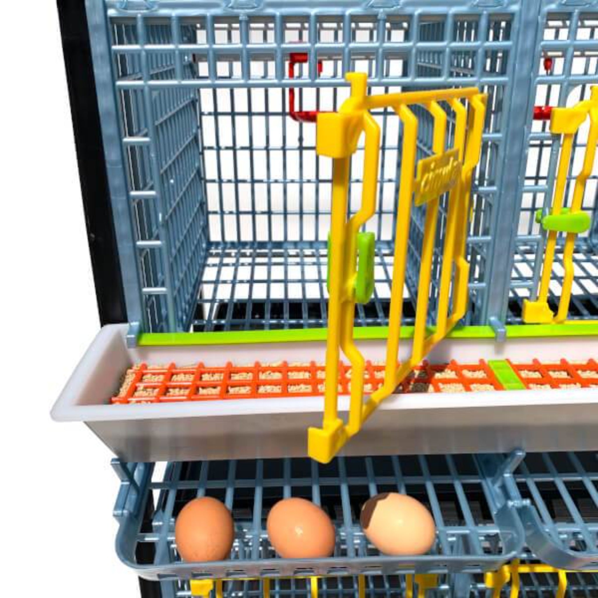 Cimuka Chicken Cage Breeding Pen - 3 Layer H: 15" - TYK40-03-3K 6