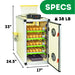 Cimuka Egg Incubator Setter & Hatcher CT120 SH dimensions