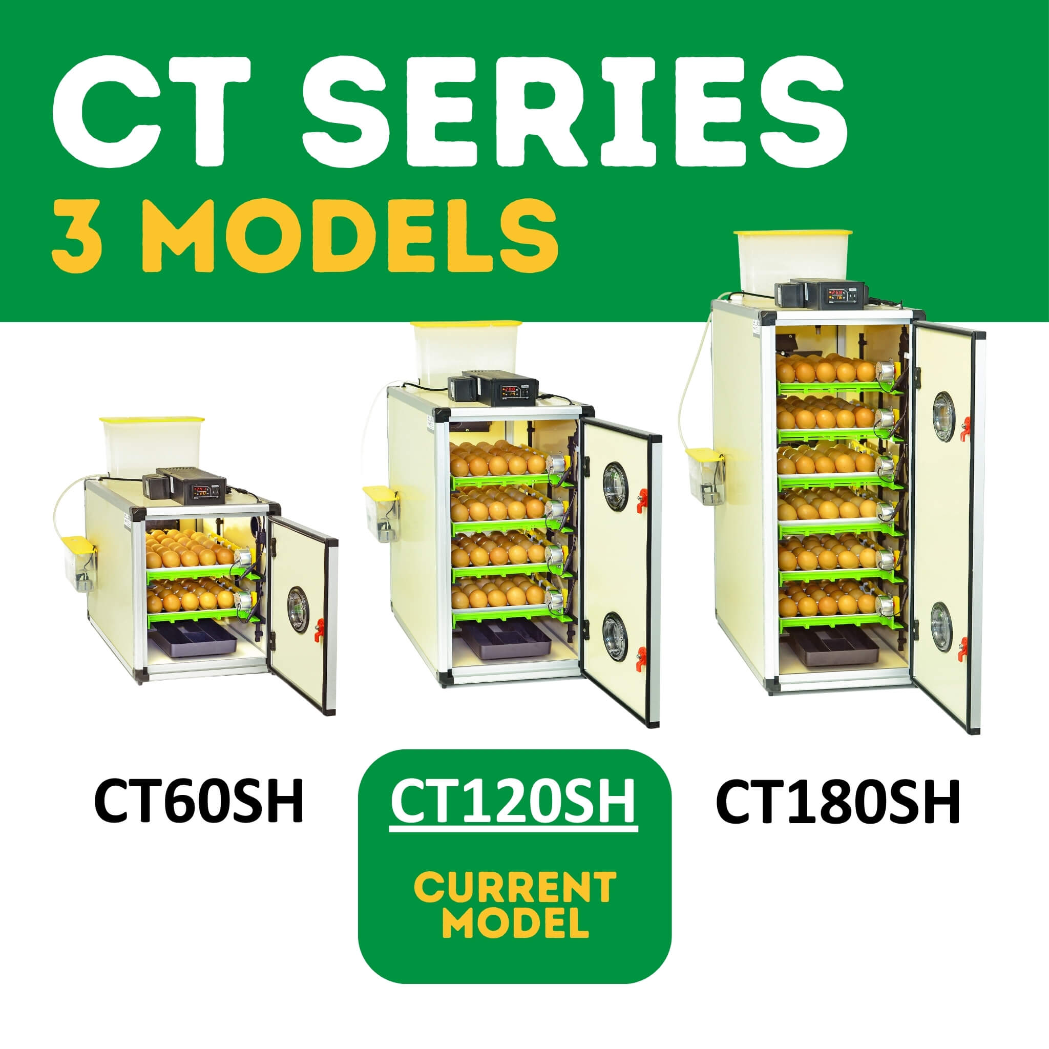 Cimuka Egg Incubator Setter & Hatcher CT120 SH upgrade to hatch more eggs