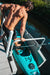 Connect-A-Dock Roto Grab Bar Overhead Assist Model YAK1022 getting in the kayak with the overhead bar