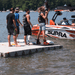 Connect-A-Dock Swim Dock Bundle 1000 Series Model PPK1009 lifestyle 4 standing