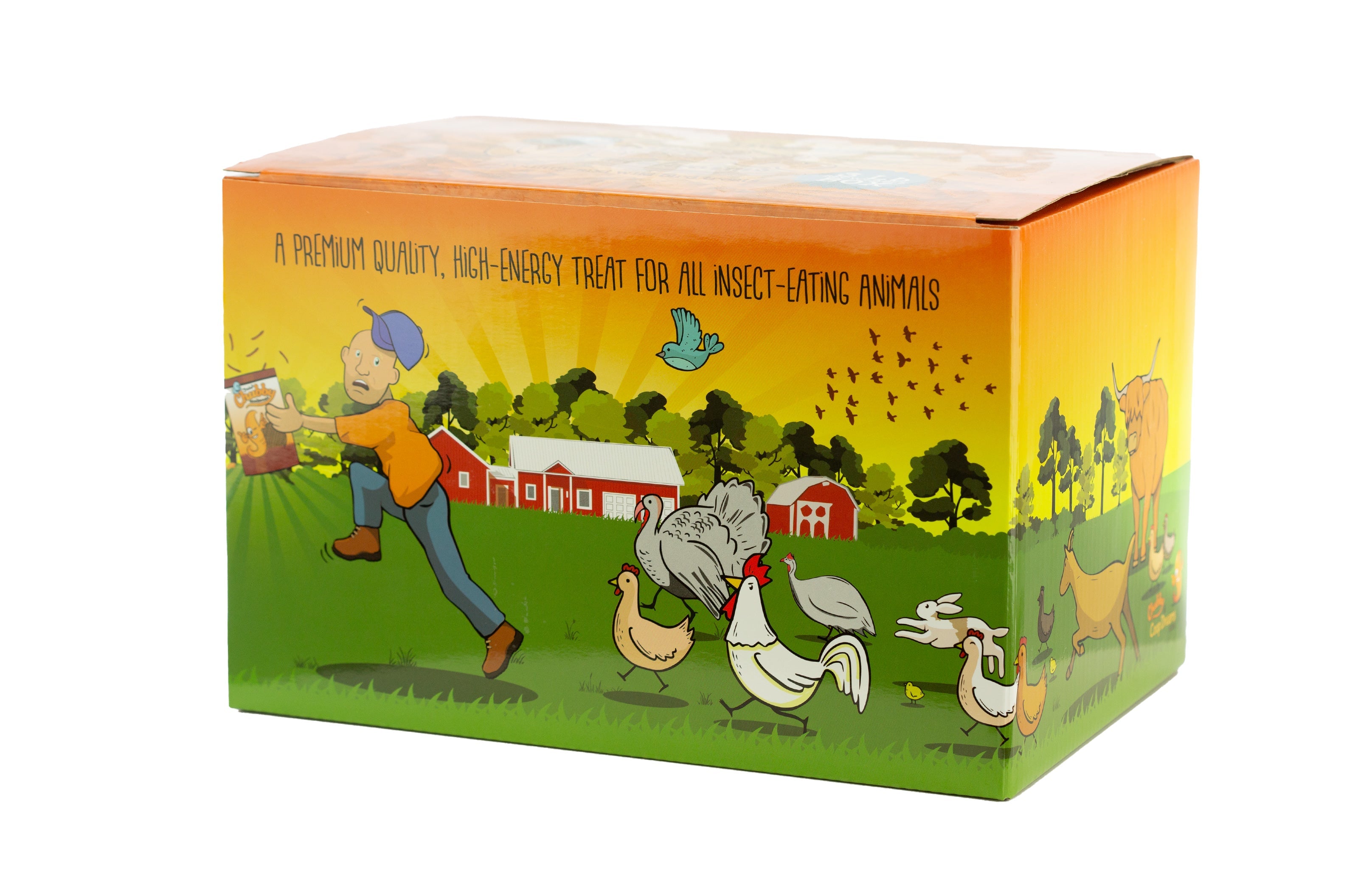 Chubby Dried Mealworms 3Lb - Coop Dreams Limited Edition Box