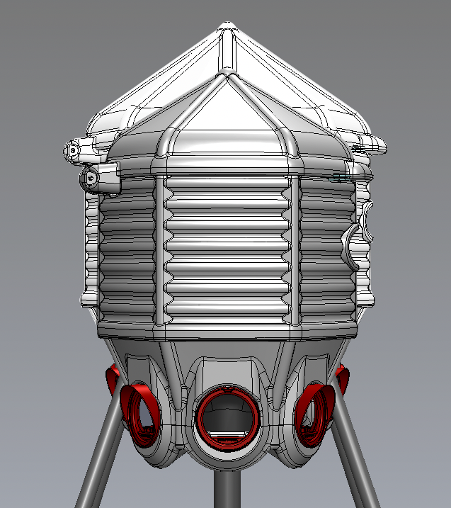 CoopWorx 40 lb Feed Silo with Optional Base Styles feeding holes