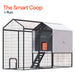 Coop The Smart Coop with Steel Run display