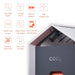 Coop The Smart Coop with Steel Run camera with features