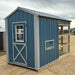Driftless Outdoors Countryside Chicken Coop 6x12' ocean blue