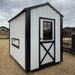 Driftless Outdoors Country Coop 6 x 8' White front door and egg access