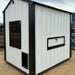 Driftless Outdoors Country Coop 6 x 8' White side with egg access