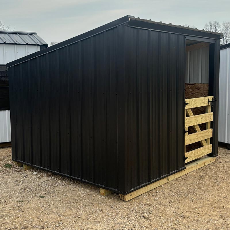 Driftless Outdoors 8’ x 8’ Shelter with Gate black with gate