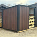 Driftless Outdoors 8’ x 8’ Shelter with Gate brown and black