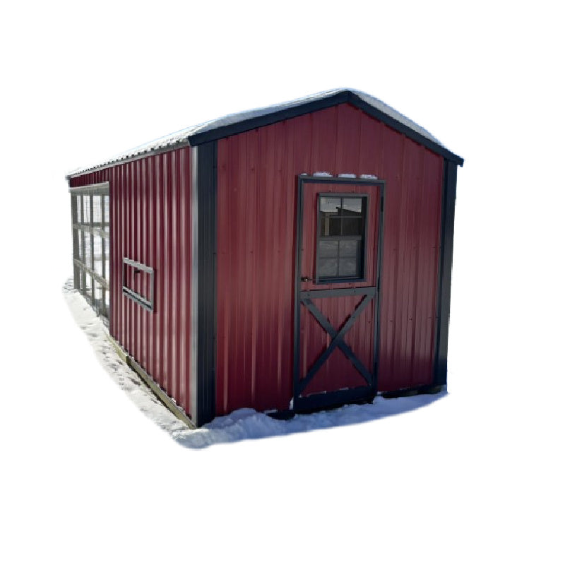 Driftless Outdoors 8’ x 22’ Country Chicken Coop
