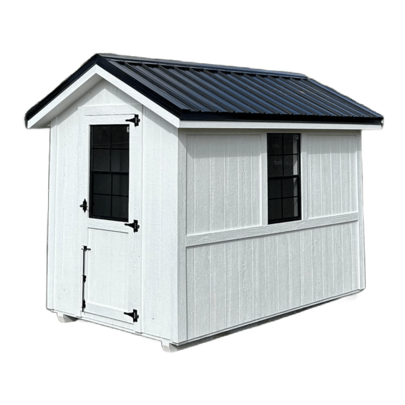 Driftless Outdoors Shed Workshop With Work Bench 6 x 10 ft