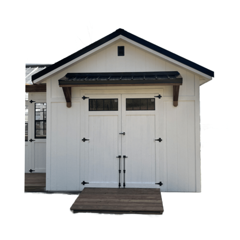 Driftless Outdoors Shed & Greenhouse Deluxe Combo 12 x 20 ft