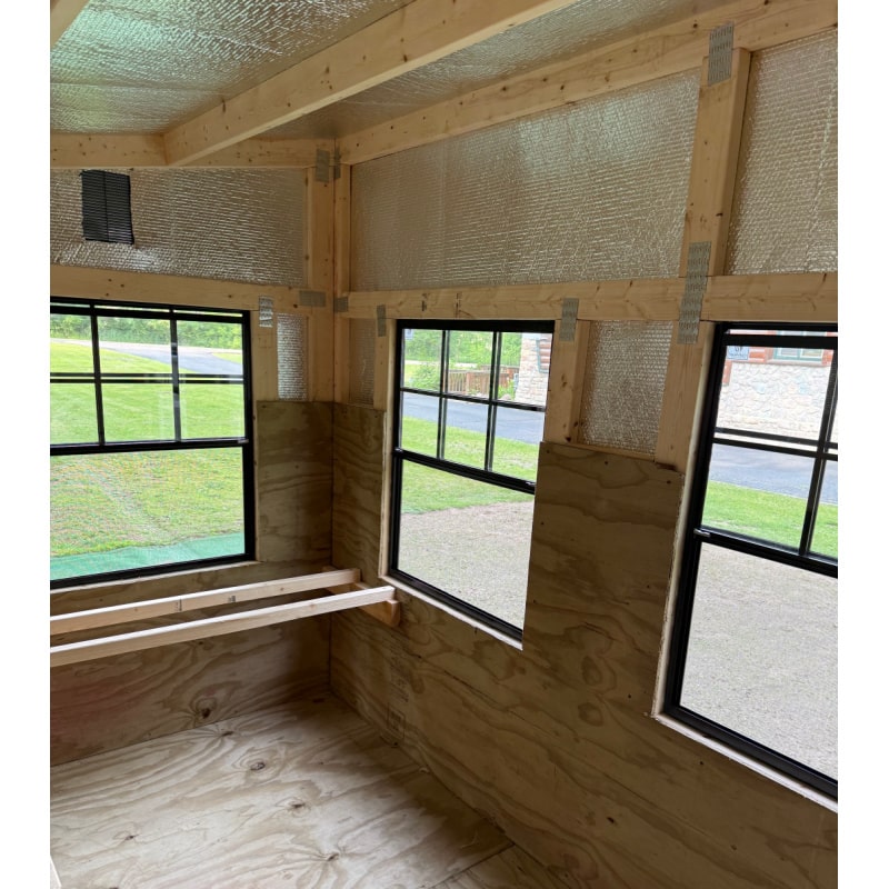 Driftless Outdoors Homestead Coop 6 x 12' windows