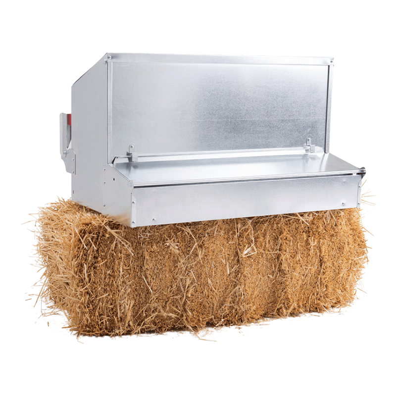 HenGear Nesting Box Medium Rollout & Reversible Design back view 2