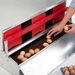 HenGear Nesting Box Medium Rollout & Reversible Design open with eggs