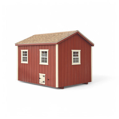 Hen House Collection A-Frame Chicken Coop 8 x 10' A810 back
