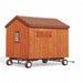 Hen House Collection A-Frame Chicken Coop 8 x 10' A810 board and batten back